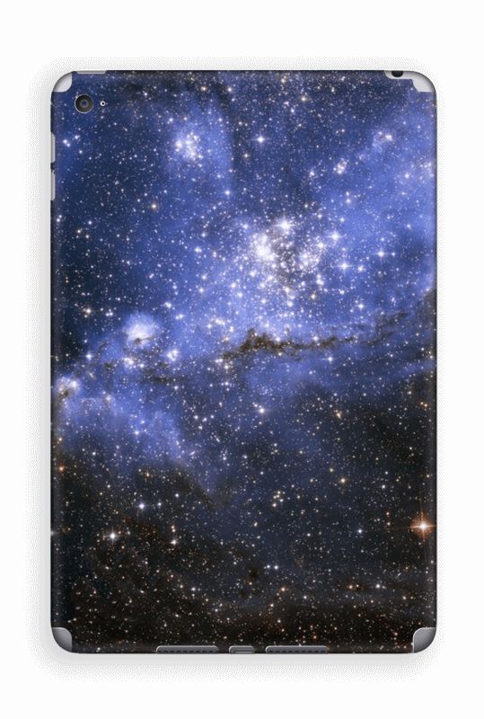 Galáxia Azul Skin IPad Mini 4