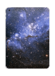 Galáxia Azul Skin IPad 2017