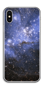 Galáxia Azul Skin IPhone X