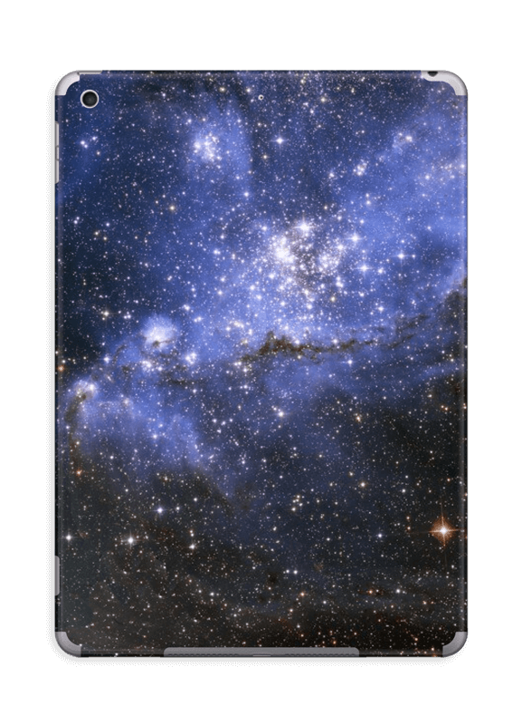 Galáxia Azul Skin IPad 2018