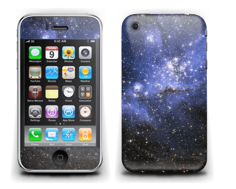 Galáxia Azul Skin IPhone 3G/3GS