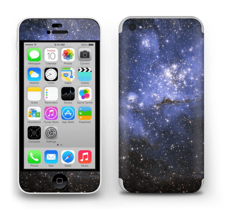 Galáxia Azul Skin IPhone 5c