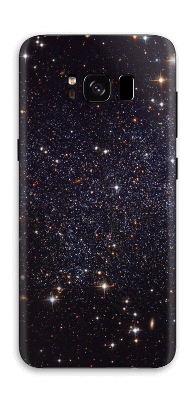Sort Galakse Skin Galaxy S8