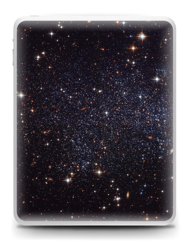 Estrelas cintilantes Skin IPad 1