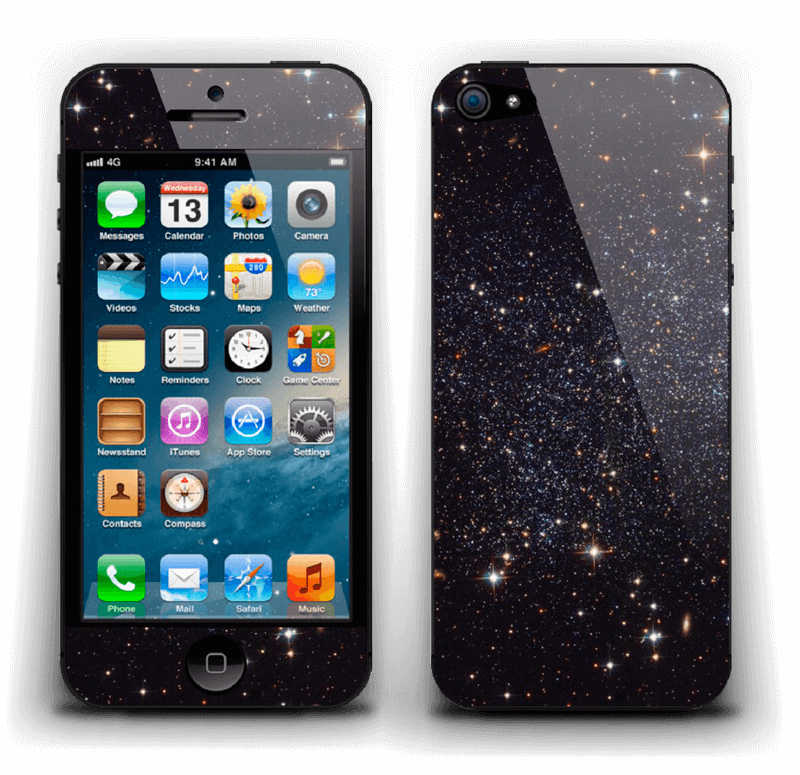 Estrelas cintilantes Skin IPhone 5