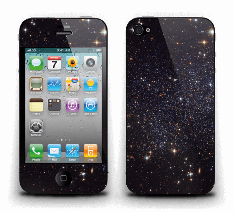 Estrelas cintilantes Skin IPhone 4/4s
