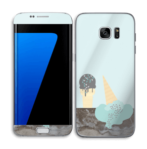 Ice cream cactus water melon skin MacBook