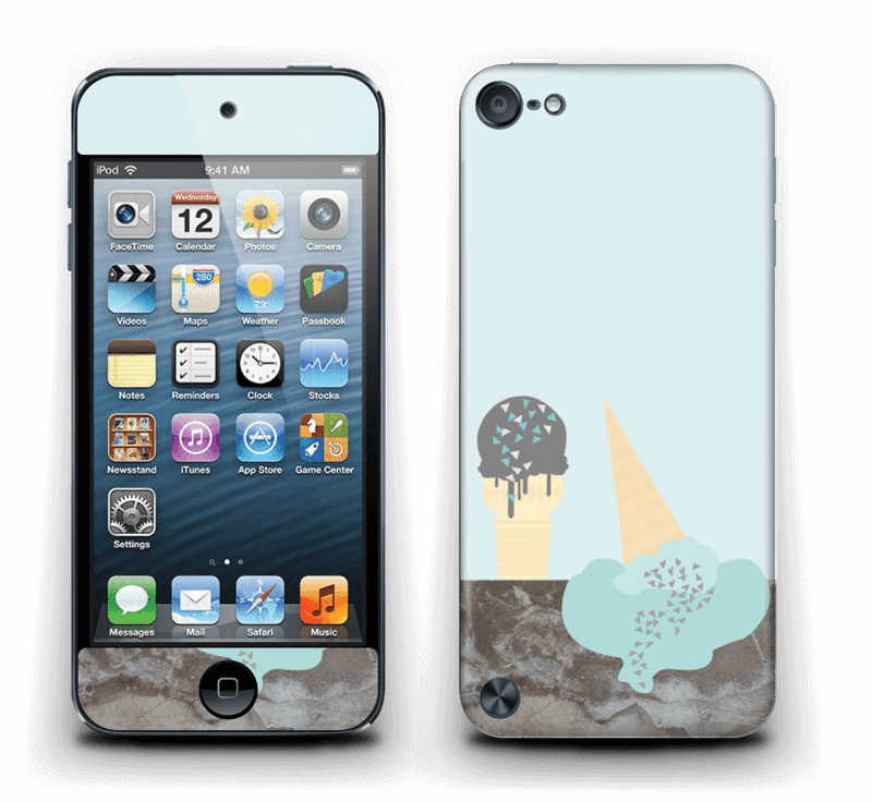 Icy hot ice creams skin for iPhone or Samsung 