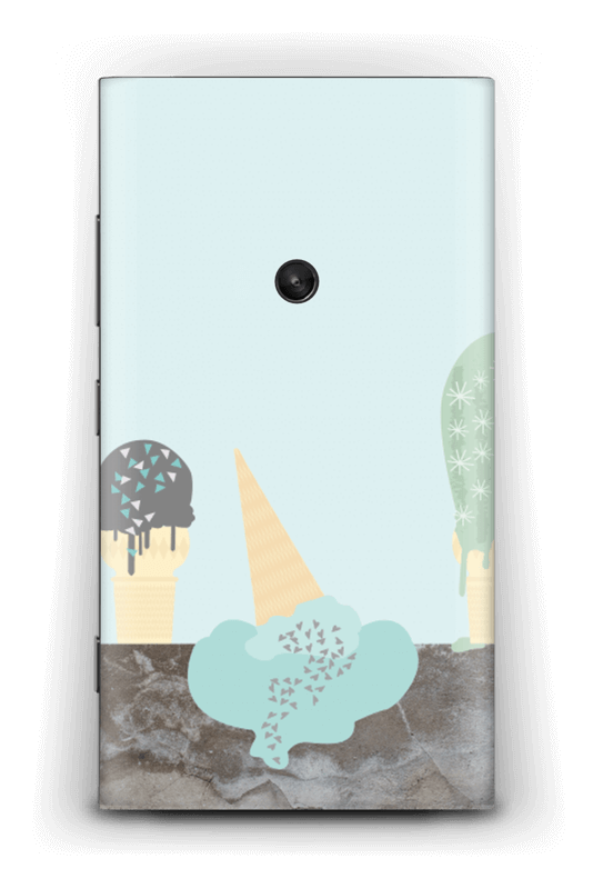 Icy hot ice creams skin for iPhone or Samsung 