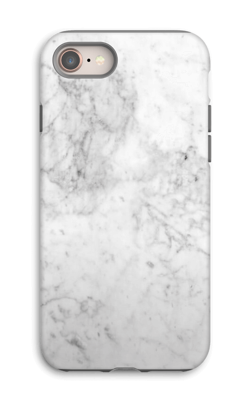 White Icy Stone case IPhone 8 tough
