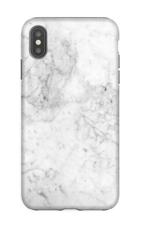 White Icy Stone case IPhone XS Max tough
