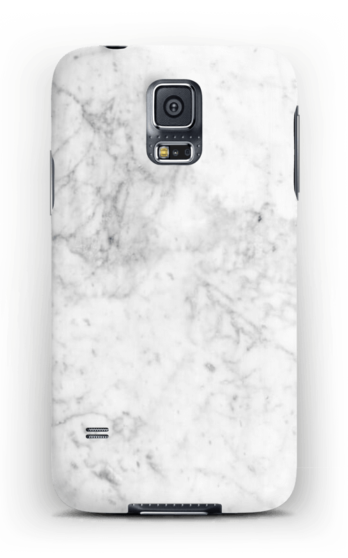White Icy Stone case Galaxy S5