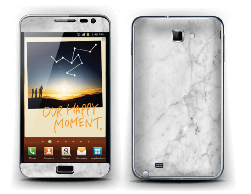 Icy Marble Skin Galaxy Note