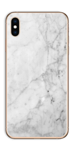 Branco gelado Skin IPhone XS Max