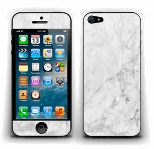 Branco gelado Skin IPhone 5