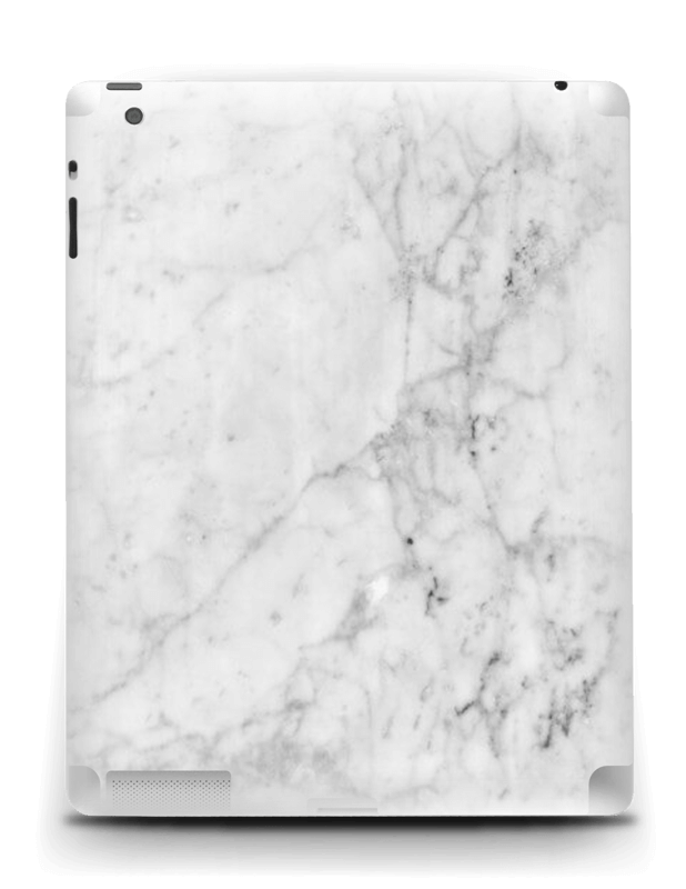 Icy White  Skin IPad 4/3/2