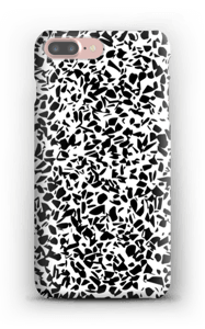 Mustavalkosirpaleet kuoret IPhone 7 Plus