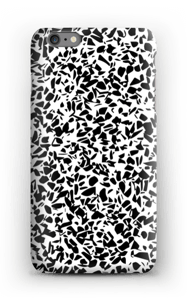 Mustavalkosirpaleet kuoret IPhone 6s Plus