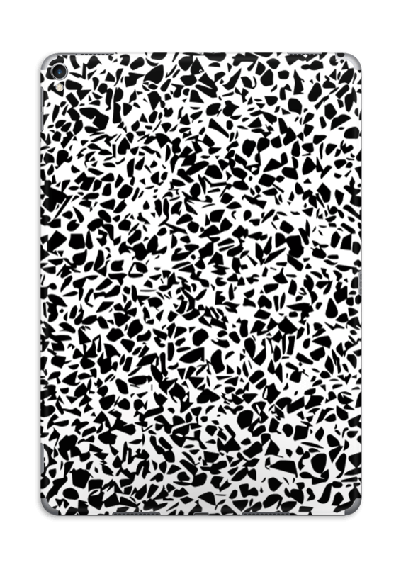 Graphic terazzo balck & white