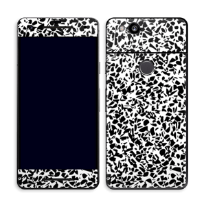 Graphic terazzo balck & white
