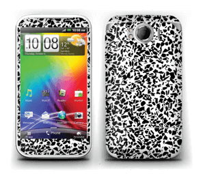 Graphic terazzo balck & white