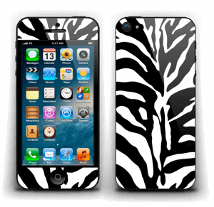 Zebra preto e branco Skin IPhone 5