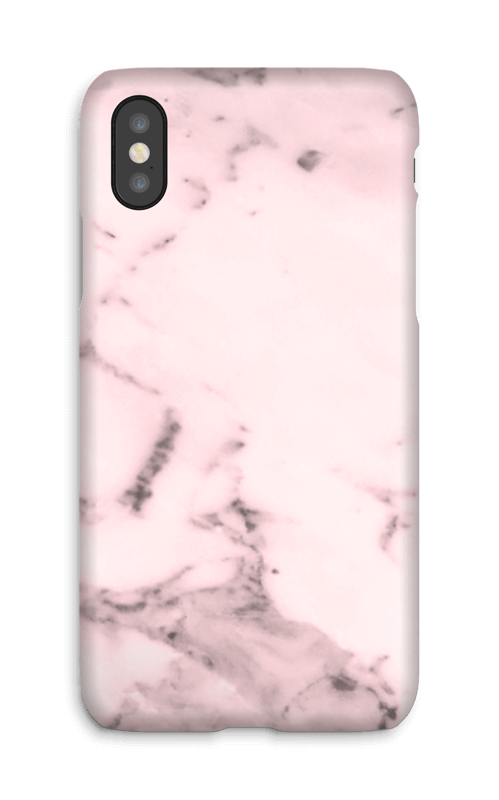 Rosa delicado Capa IPhone X