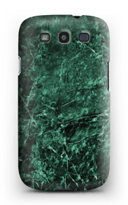  Grønn marmor deksel Galaxy S3