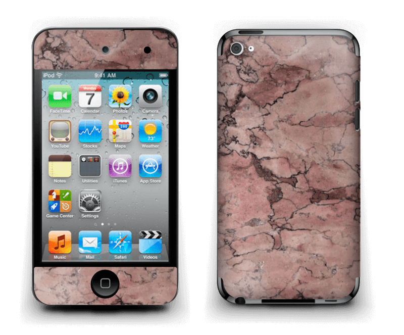Rød sten Skin IPod Touch 4th Gen