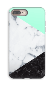 Minttusekoitus kuoret IPhone 8 Plus tough