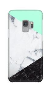 Mint Marmer hoesje Galaxy S9