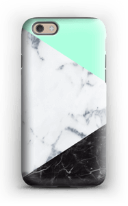 Marmor og Pastell deksel IPhone 6s tough