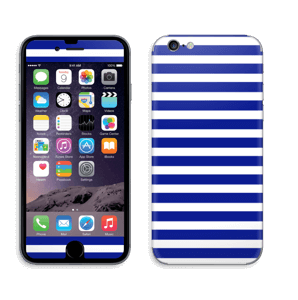 Riscas azuis Skin IPhone 6/6s