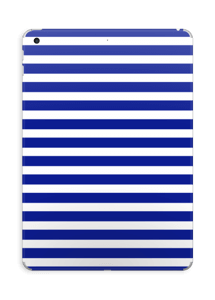 Riscas azuis Skin IPad 2017