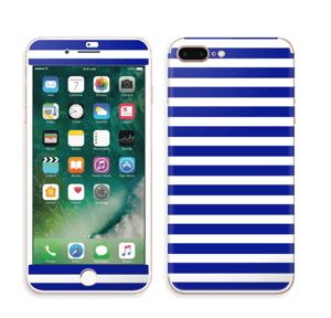 Riscas azuis Skin IPhone 7 Plus