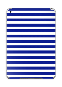 Riscas azuis Skin IPad 2018