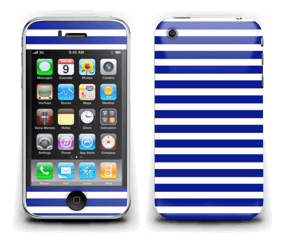 Riscas azuis Skin IPhone 3G/3GS