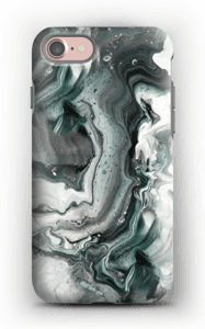 Grijs patroon hoesje IPhone 7 tough