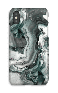 Grijs patroon hoesje IPhone X