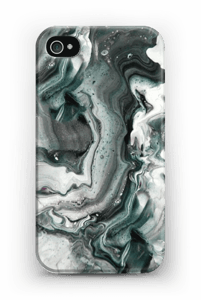 Grijs patroon hoesje IPhone 4/4s