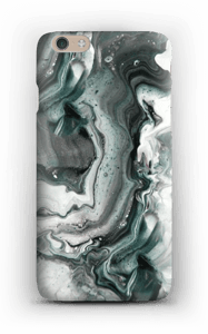 Grijs patroon hoesje IPhone 6 Plus