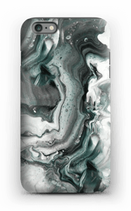 Grijs patroon hoesje IPhone 6 Plus tough