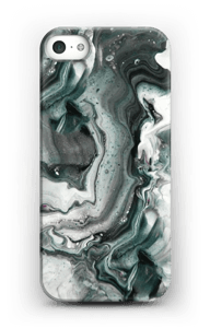 Grijs patroon hoesje IPhone SE