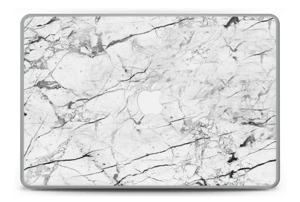 White marble skin for your MacBook Pro 15” -2015, make it custom by adding your name or logo