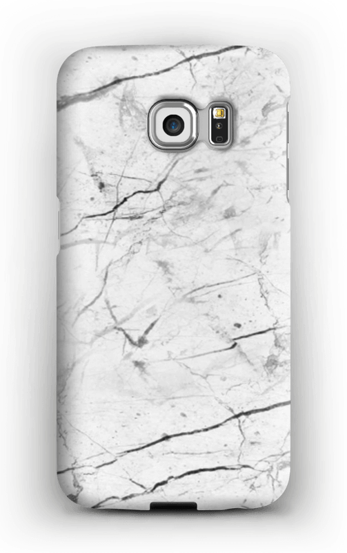 Täydellinen valkoinen kuoret Galaxy S6 Edge