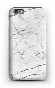 Täydellinen valkoinen kuoret IPhone 6s Plus tough