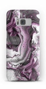 Paars patroon hoesje Galaxy S8
