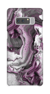 Paars patroon hoesje Galaxy Note8