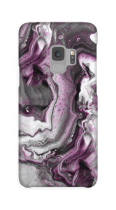 Paars patroon hoesje Galaxy S9