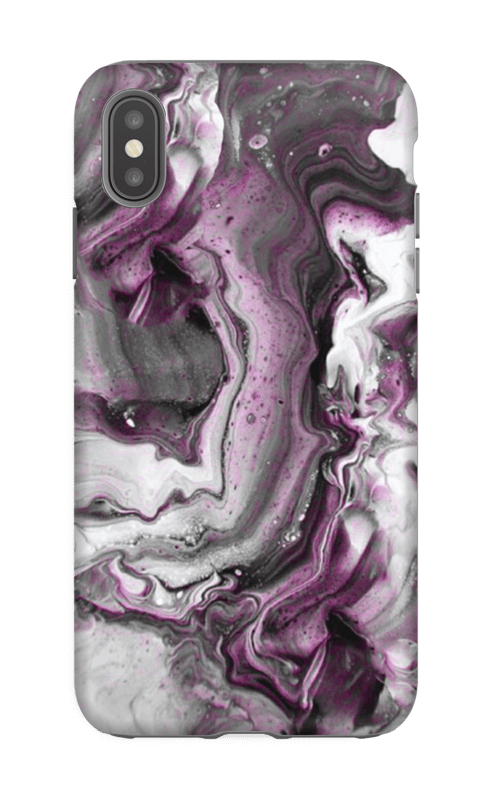 Violetti villitys kuoret IPhone XS Max tough